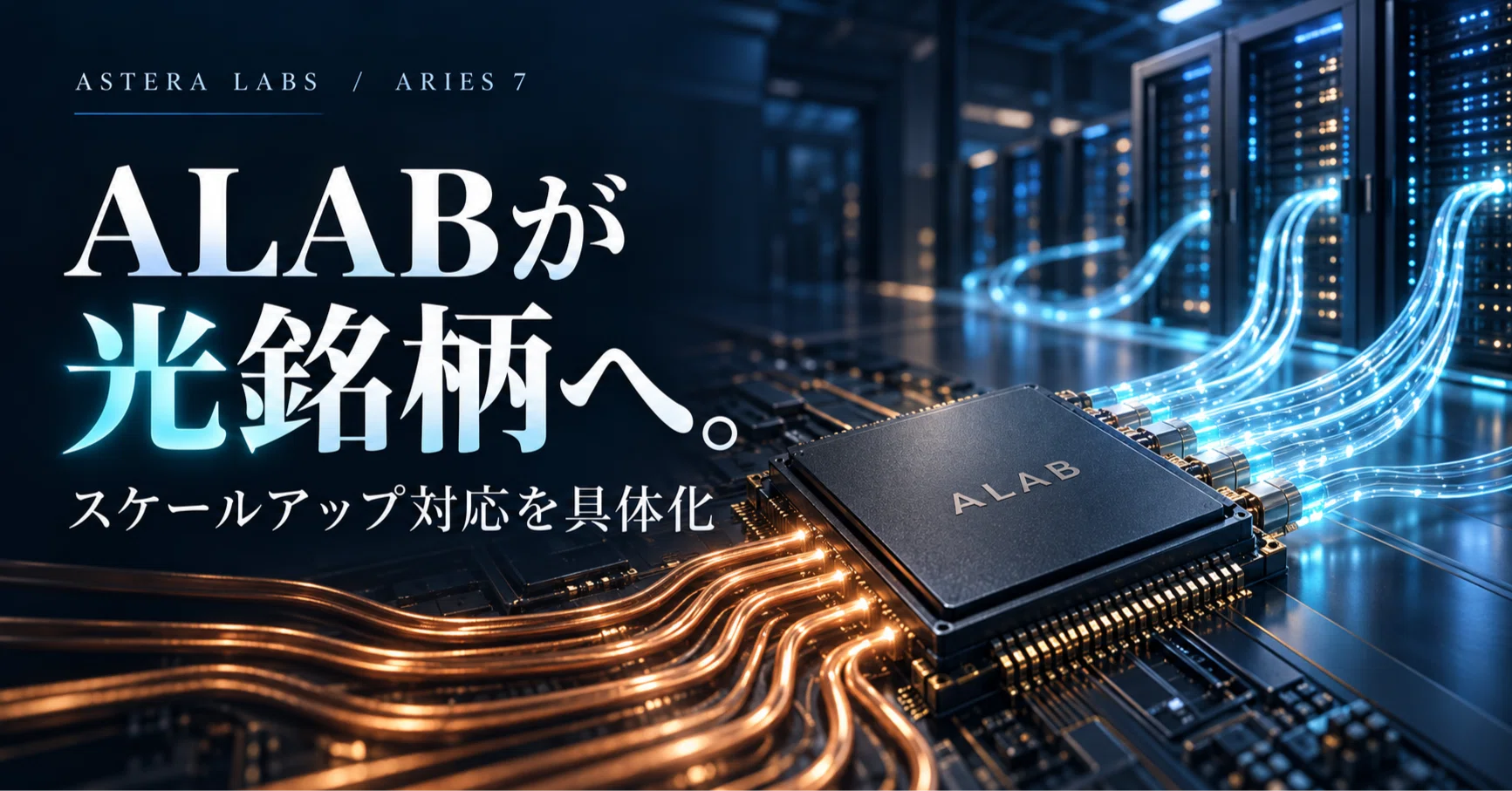 Astera Labs (ALAB) becomes an optical stock. Scale-up support takes ...