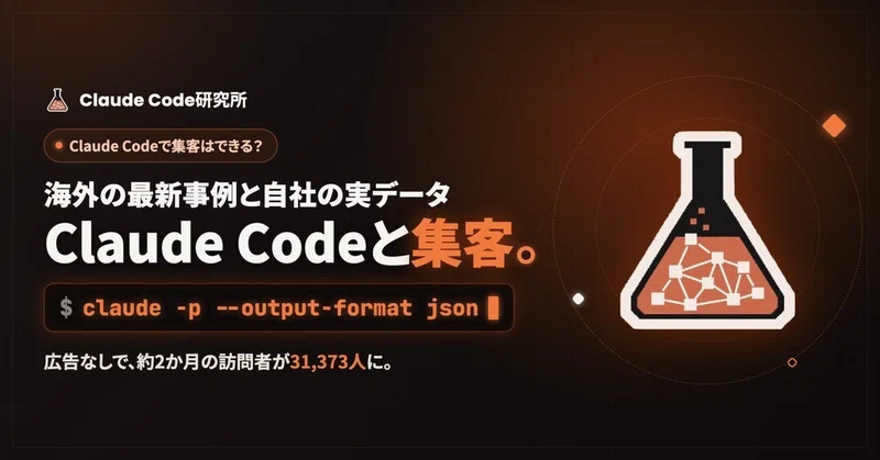 Claude Codeと集客:海外の最新事例と、広告なしで伸びた自社のアクセス