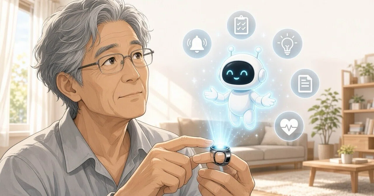 Natura's $99 Smart Ring Puts an AI Agent at Your Fingertips｜よんぴー