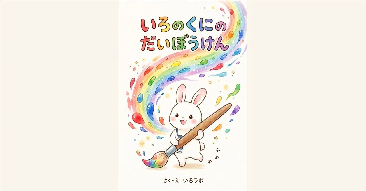 [Picture Book for Ages 3-6] Great Adventure in the Land of Colors ...