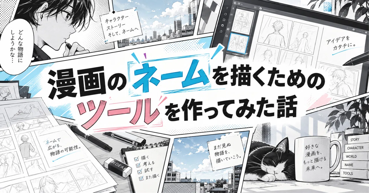 The Story of Building a Tool for Drawing Manga Storyboards #03: Trial ...