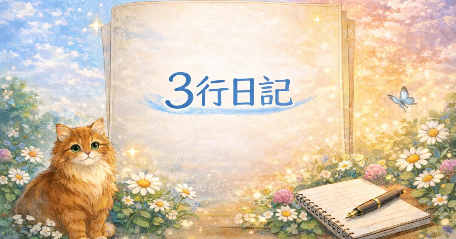 3-Line Diary 444: It's better not to let fatigue build up｜片桐 みかん