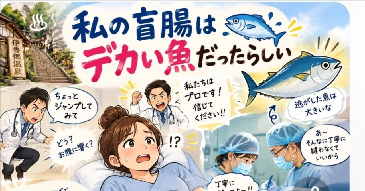 It Seems My Appendix Was a Big Fish｜raiちゃん