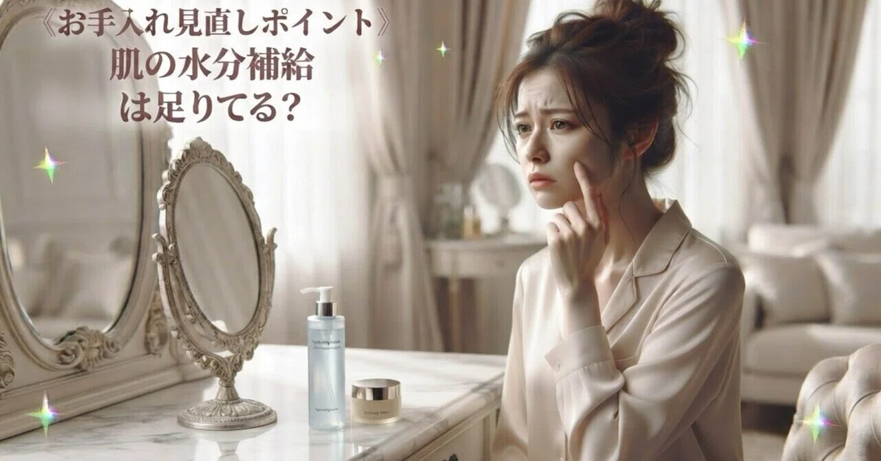 《Skincare Review Points》 Is your skin getting enough hydration?｜mayuge