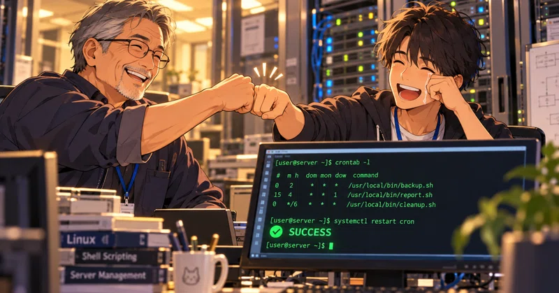crontab -e のつもりが -r とやちゃったときの復活法(Linux編)
