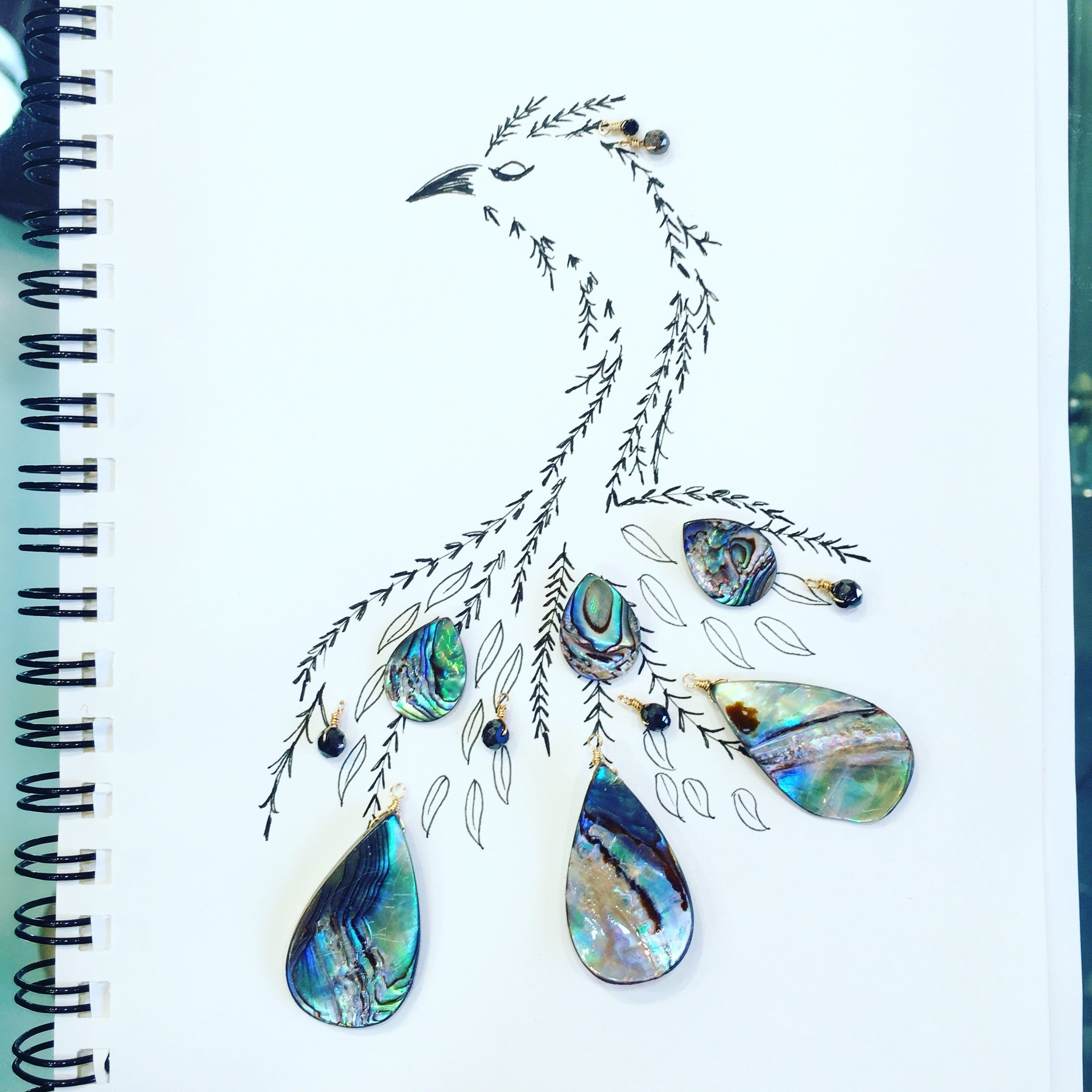 宝石絵 エオスフォライト(宝石名エオスフォライト)ブラジル産 8.104ct