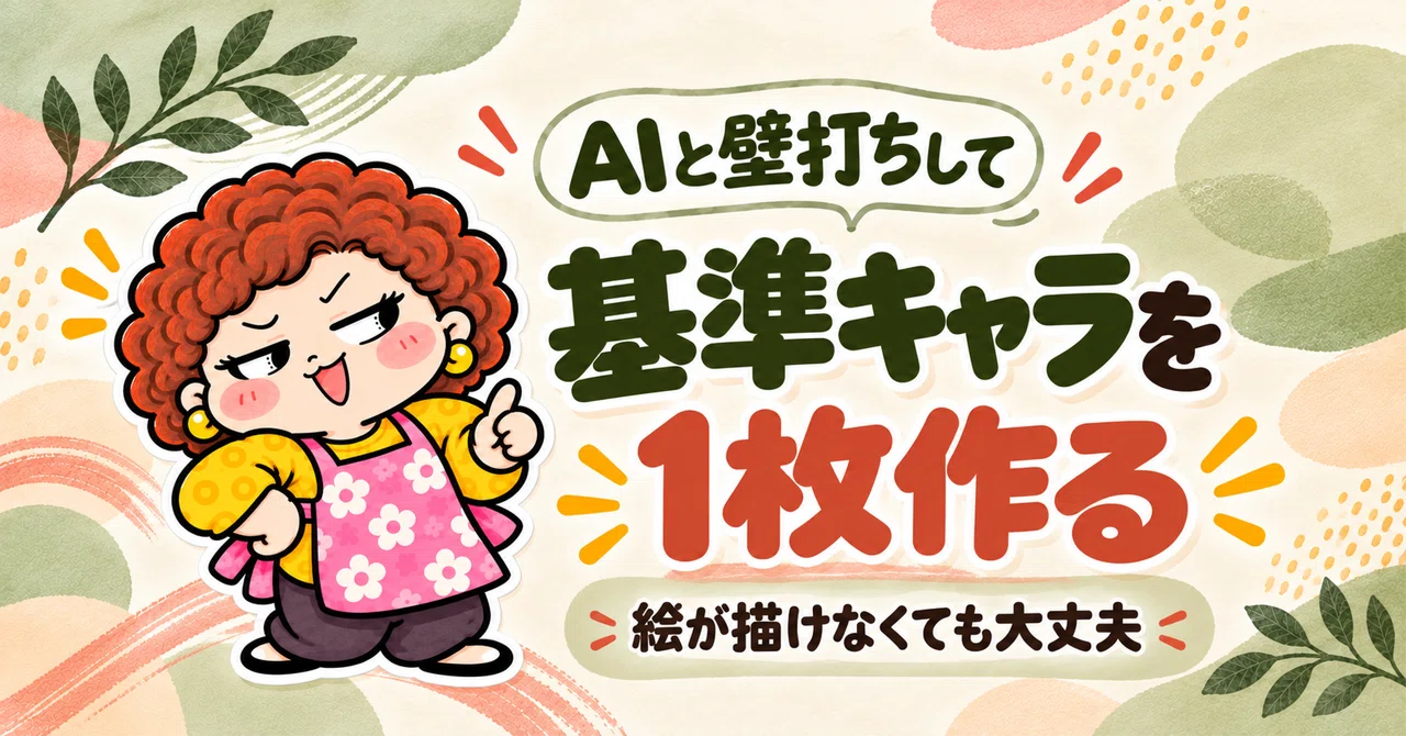 It's okay if you can't draw. Create one 'base character' for LINE ...