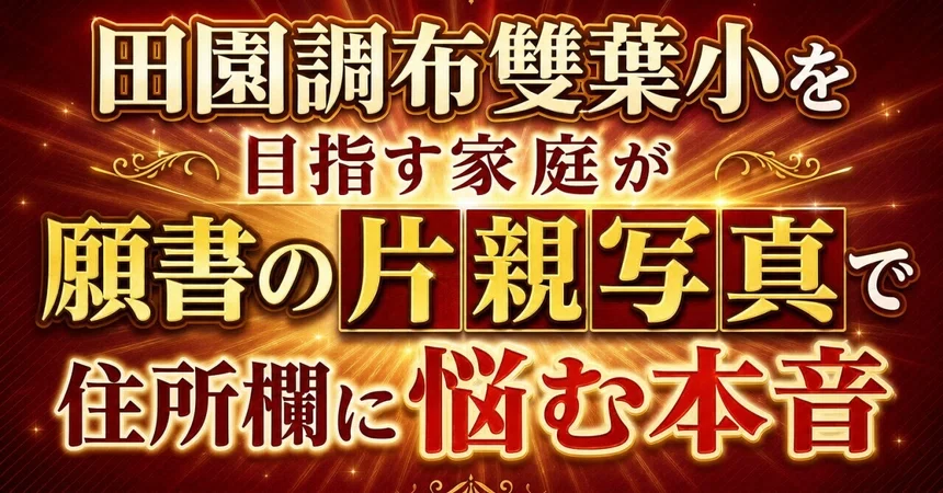 The Honest Concerns of Families Aiming for Den-en Chofu Futaba ...