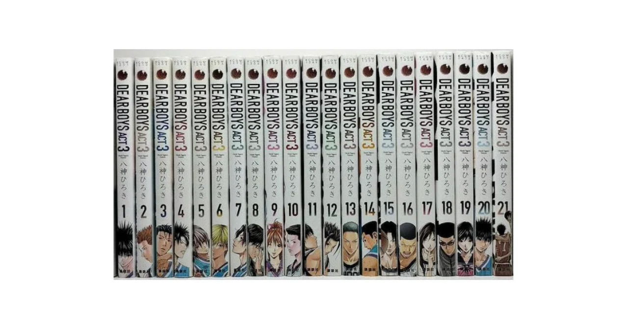 ディアボーイズ アクト3 八神ひろき 漫画全巻専門店 <コミックセット