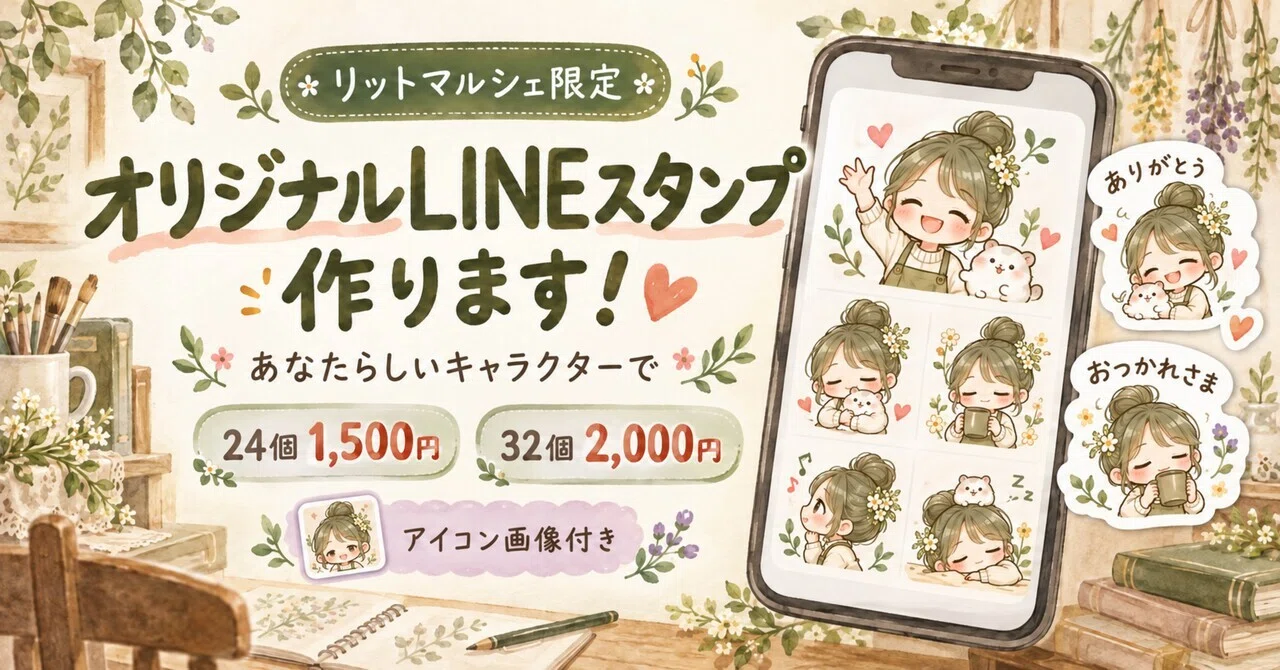 Original LINE Sticker Production | Service Details & Terms of Service ...