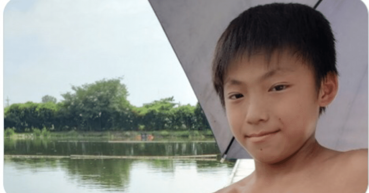 上半身裸で釣りをするイケメン少年 セナ Note