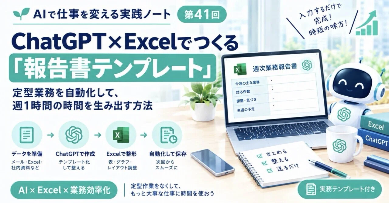 Creating a 'Weekly Report Template' with ChatGPT and Excel | How to ...