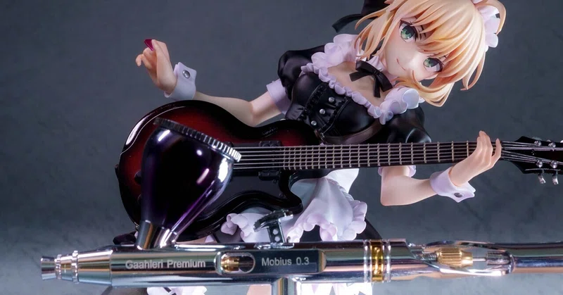 Gaahleri(ガーレリ)エアブラシでガレキを塗装した!使用感レビュー