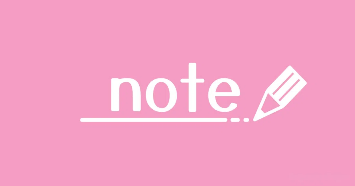 What it means to write on note｜まーち♪