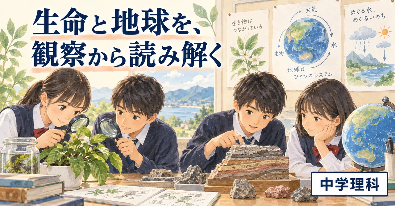 Understanding Life and the Earth through Observation | Junior High ...