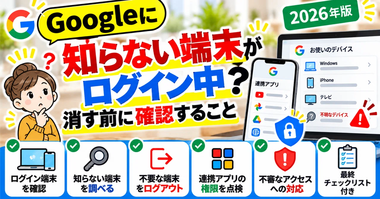 Is an unknown device logged into your Google account? What to check ...