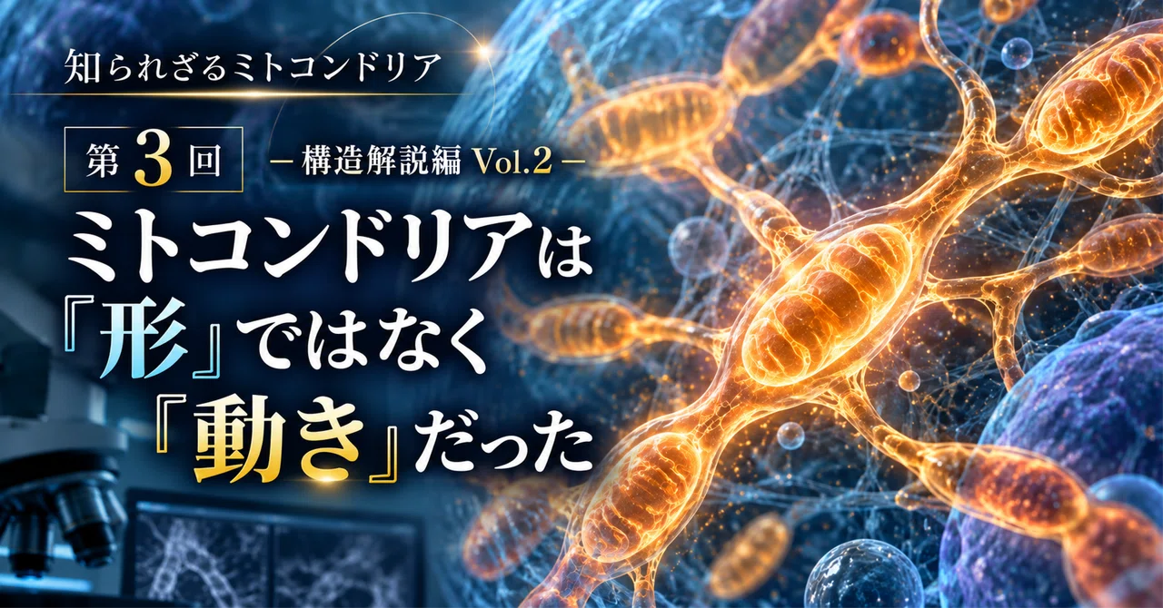 Part 3 -- Structural Analysis Vol. 2 -- Mitochondria were not about ...