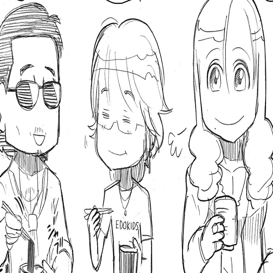 高見沢さんがしそうな事シリーズ アルフィーさん お蕎麦屋さんに行く アルフィーalfee漫画マンガイラスト ぷりはな Note