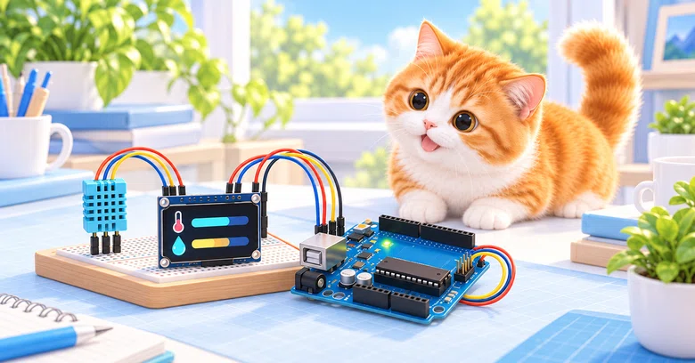 [Arduino Practical Project #01] How to Make a Temperature and Humidity ...