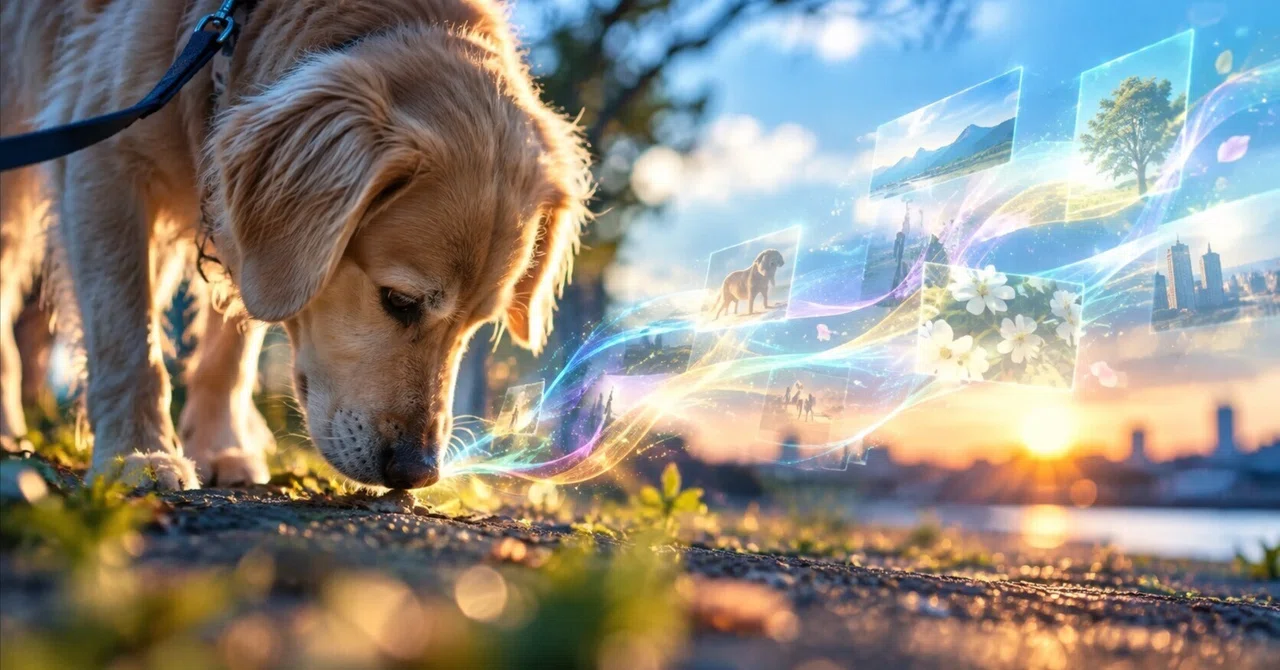 Tsurezure BLUE as it goes── Can dogs see smells? ②｜BLUE