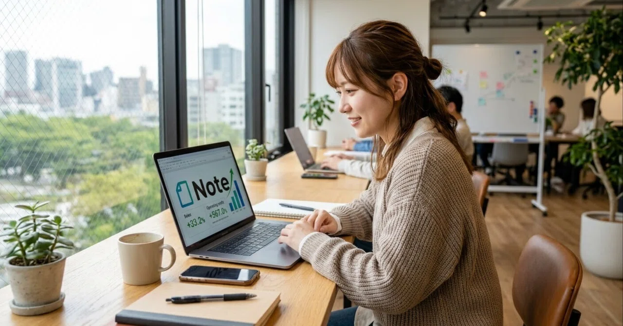 What was the deciding factor for note's profit jumping 6x? | The truth ...