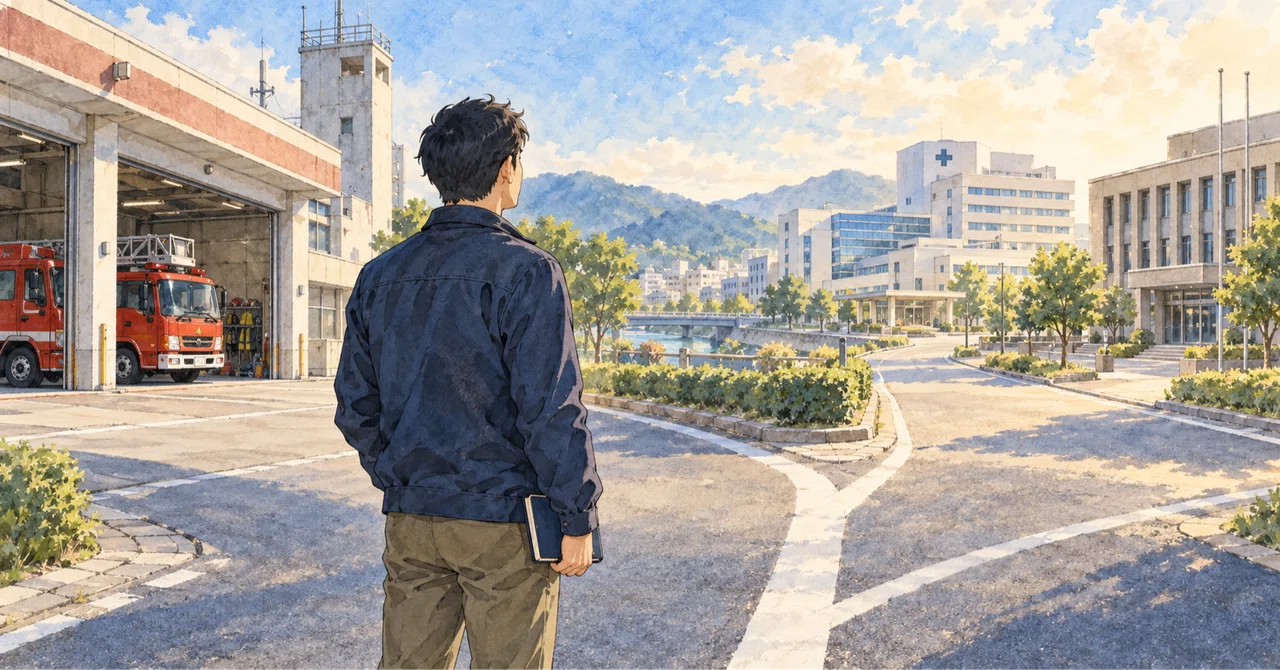 When I quit being a firefighter, I became a beginner at work again｜くらしろ