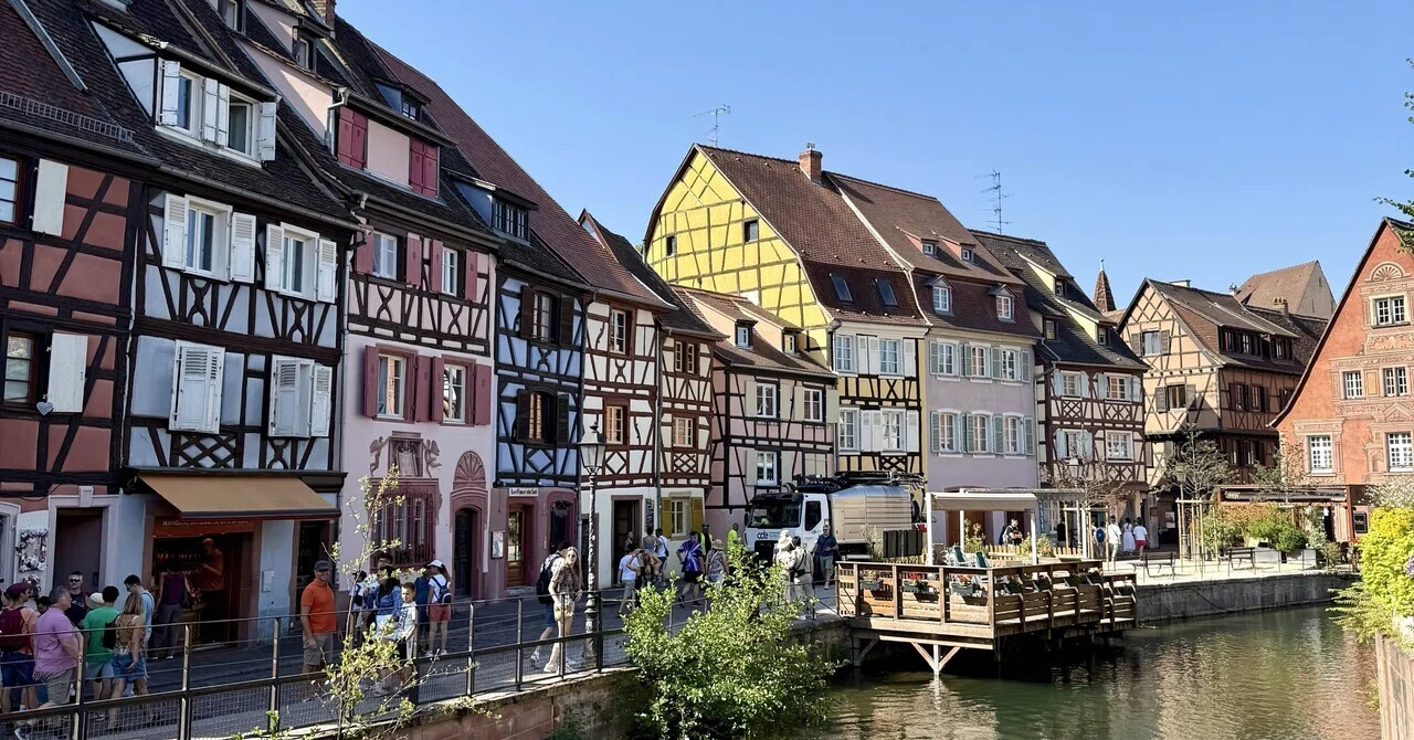 フランス旅行記🇫🇷 #3 コルマールでおとぎ話の街並みを楽しむ｜はると