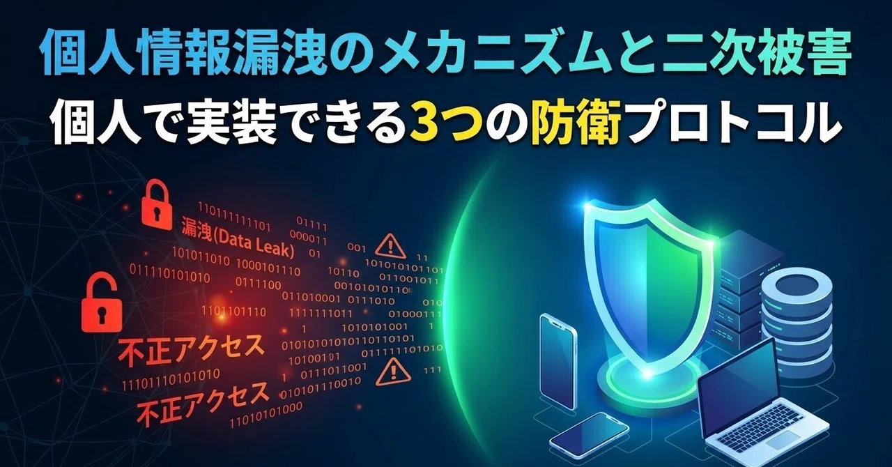 The Mechanism of Personal Information Leaks and Secondary Damage: 3 ...