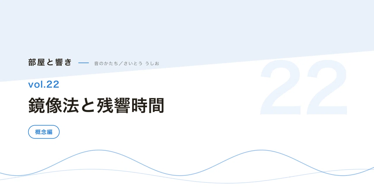 vol.22 Image Source Method and Reverberation Time (Overview)｜さいとううしお ...