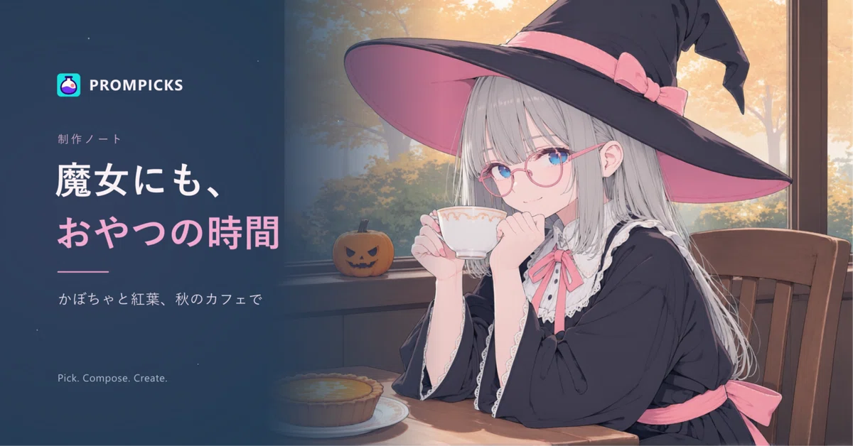 Even Witches Need a Snack Break | PROMPICKS Production Notes｜あいか