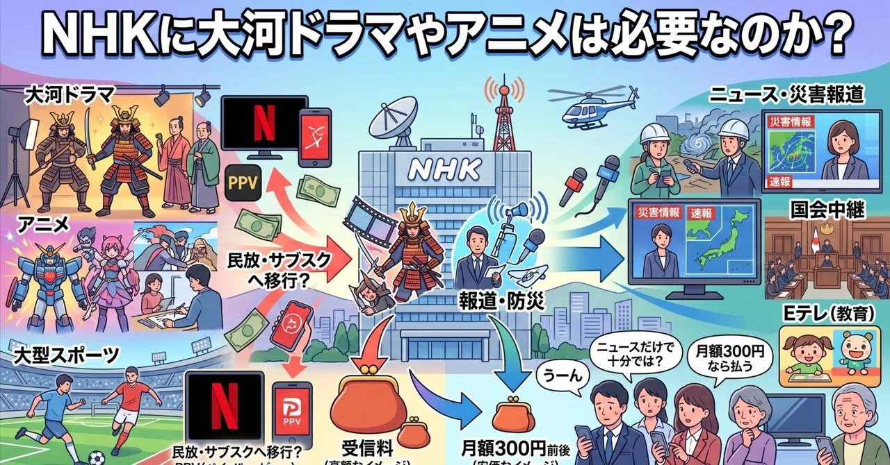 Could the license fee drop to 300 yen per month by specializing in ...