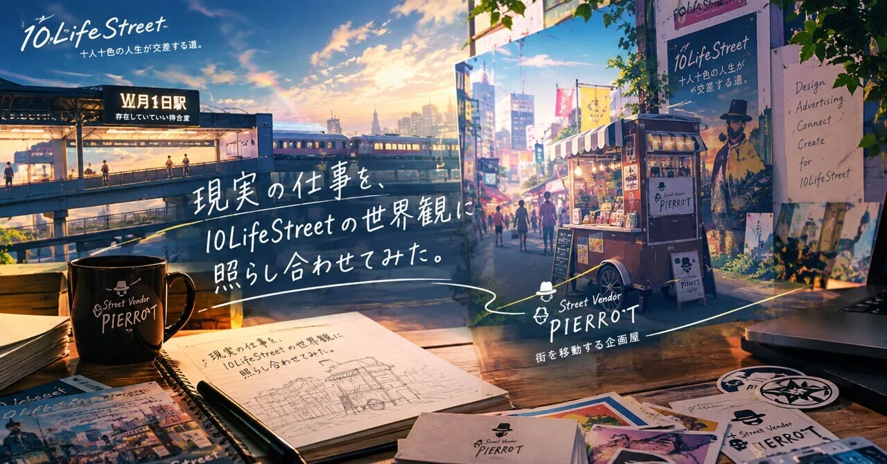 I tried comparing real-world work with the worldview of 10LifeStreet ...