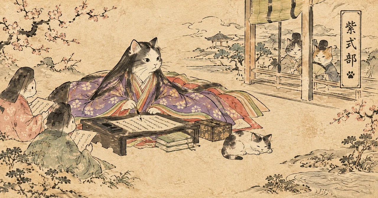Neko no Maki 🐾 Yosyu Series 5 Lower Grade 4th Session 'Heian Period ...