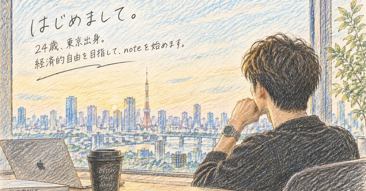 はじめてのnote｜かず｜40歳までの自由設計