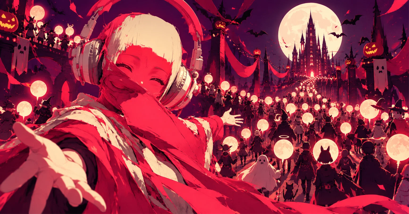 ハロウィンアート2026開幕前！126人MV公開 | AIイラスト | 画像生成