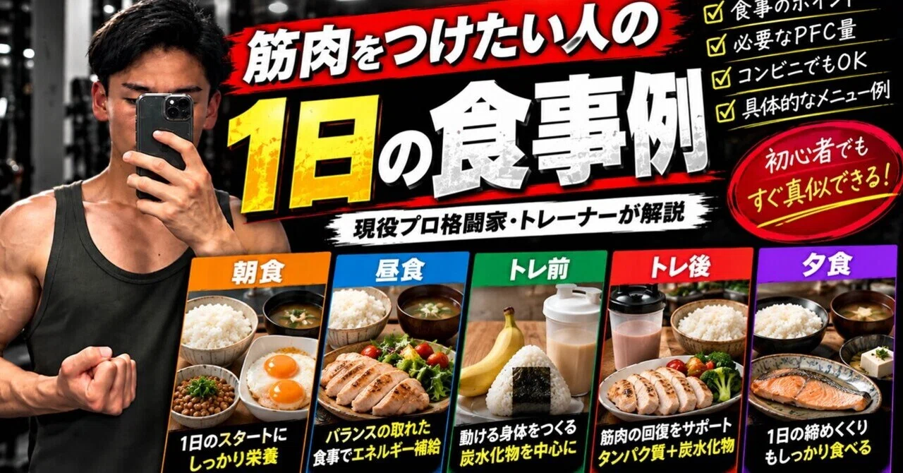 A Daily Meal Example for Those Who Want to Build Muscle | Meal ...