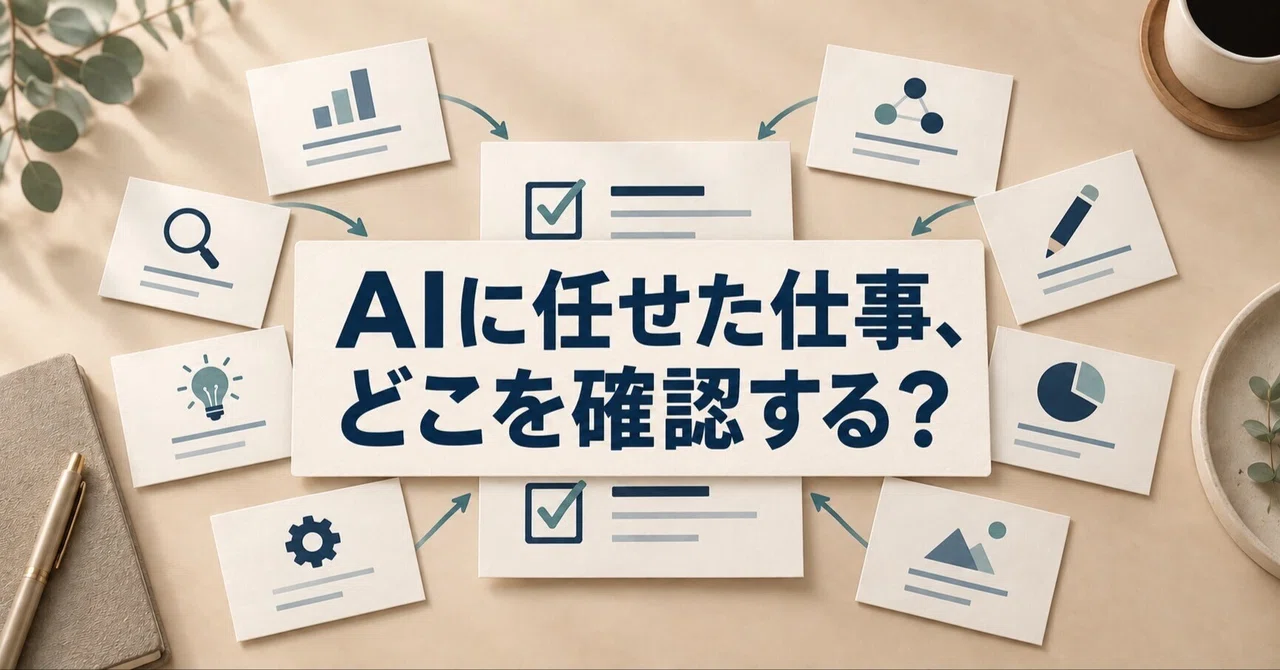 What to check after asking AI to do a job? A one-page instruction sheet ...