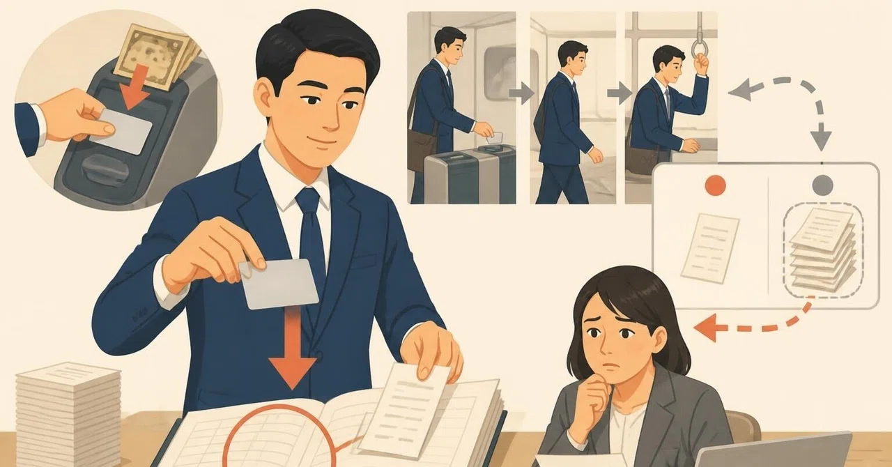 Recording only the charge amount for transportation expense ...