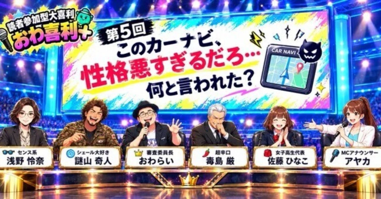 おわ喜利」第5回 放送本編｜参加型大喜利番組「おわ喜利」