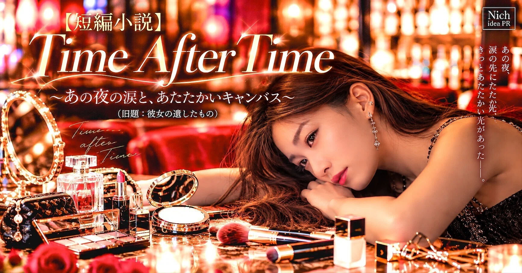 短編小説】Time After Time 〜あの夜の涙と、あたたかいキャンバス