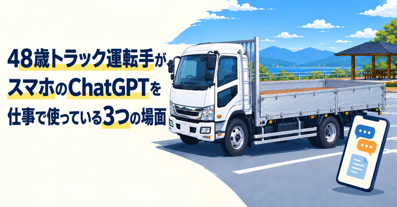3 Situations Where a 48-Year-Old Truck Driver Uses ChatGPT on His ...