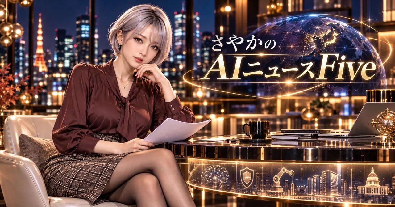 Sayaka's AI News Five October 10, 2026