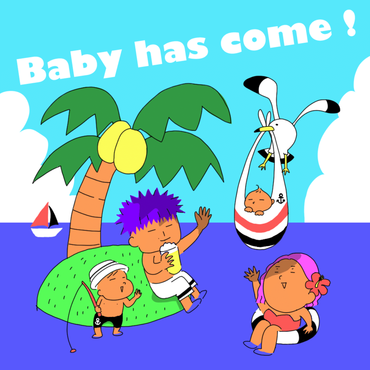 ニューボーンイラスト 比恵島由理子 Note ニューボーンイラスト 比恵島由理子 Note