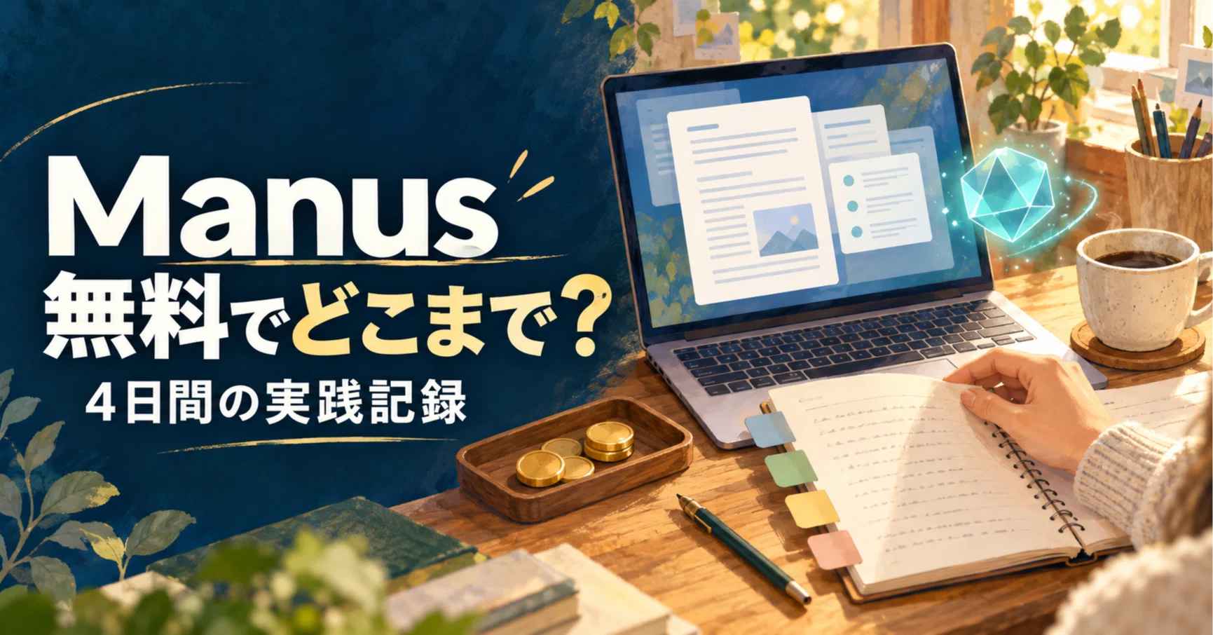 無料で使えるAIエージェント「Manus」｜課金なしのクレジットで