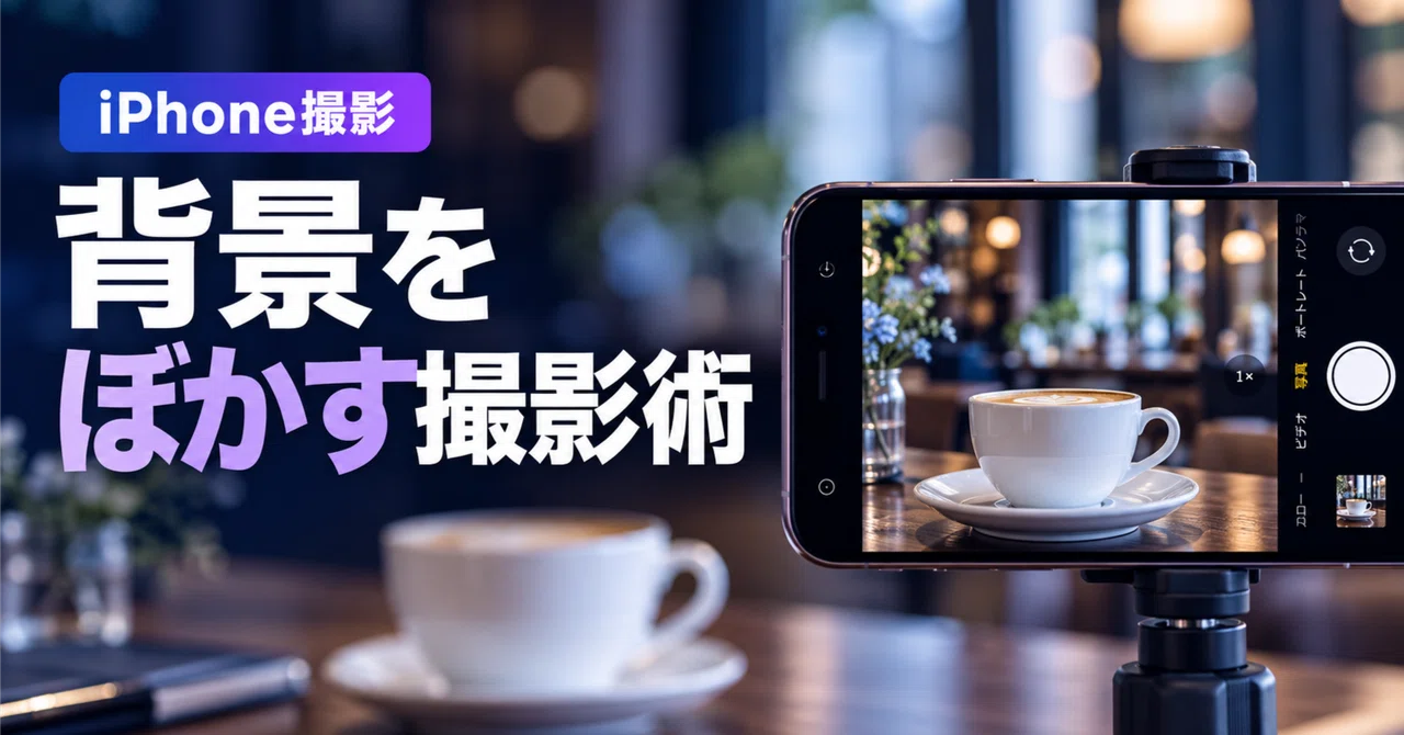 iPhoneで動画の背景をぼかす方法。シネマティックモードを自然に使うコツ｜愛のエリィ。｜iPhoneカメラの愛し方
