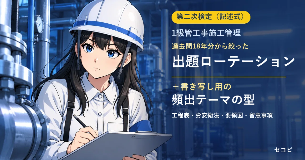 【Grade 1 Piping Construction Management Second Stage Examination ...