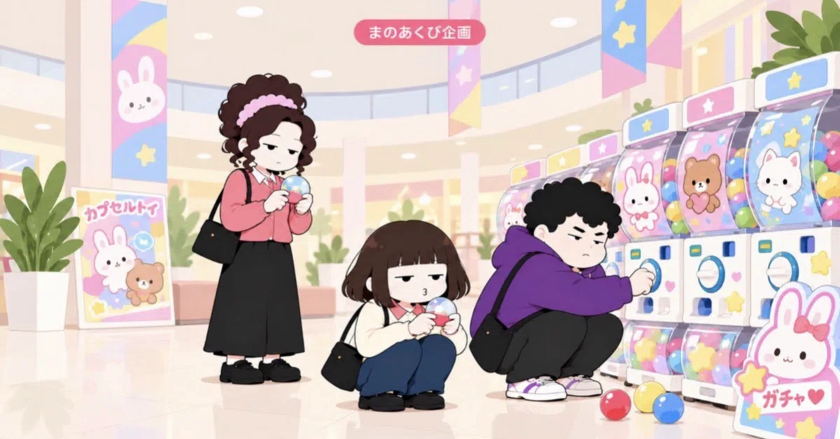 I participated in Mano Akubi's [Trial Project]♪｜絵盤解理男（エヴァン・ゲリオ）