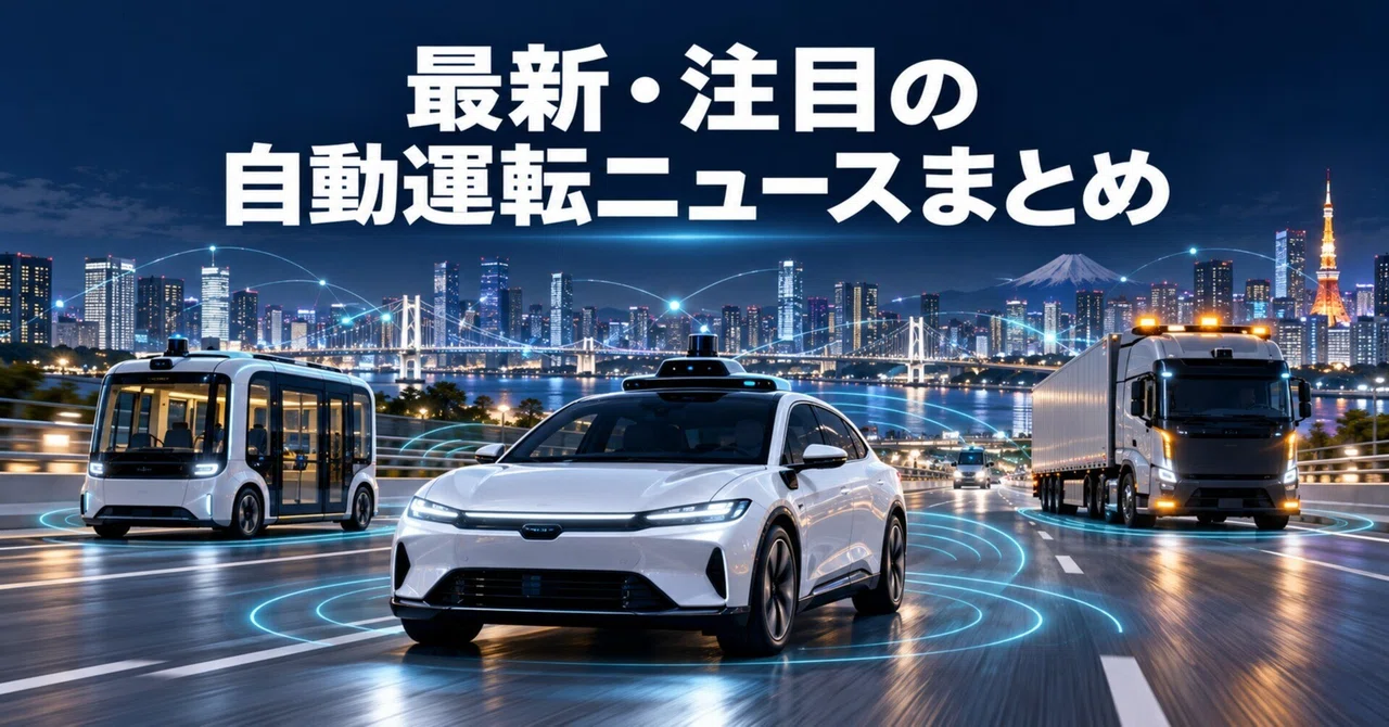 [Autonomous Driving News] Summary of the Latest and Notable Autonomous ...