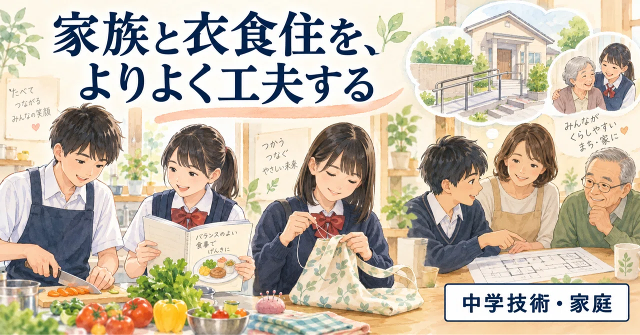 How To Study Food Science Notes Improving Food, Clothing, and Housing with Family | Junior High School ...
