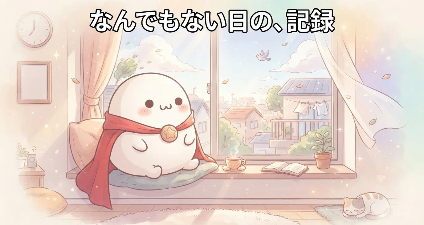 なんでもない日の、記録｜Heroちゃん。｜頑張りすぎてるあなたへ｜note